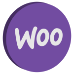 Logotipo WooCommerce 3D Logo WooCommerce