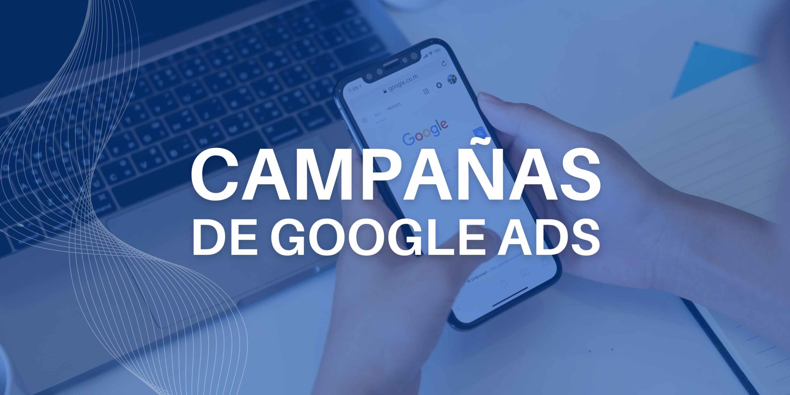 portada para campañas de google ads