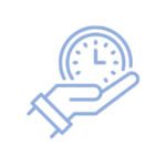 Ahorro tiempo icono Ahorro tiempo icono