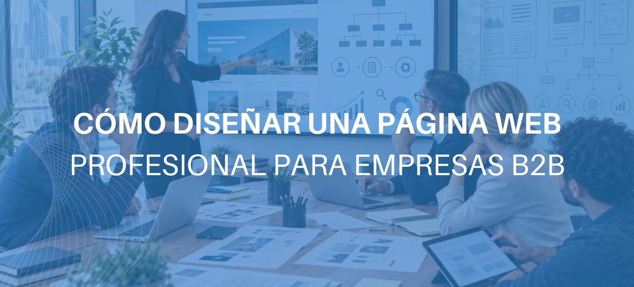 Cómo diseñar una página web profesional para empresas B2B